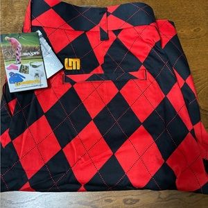NWT Loudmouth diamond golf shorts